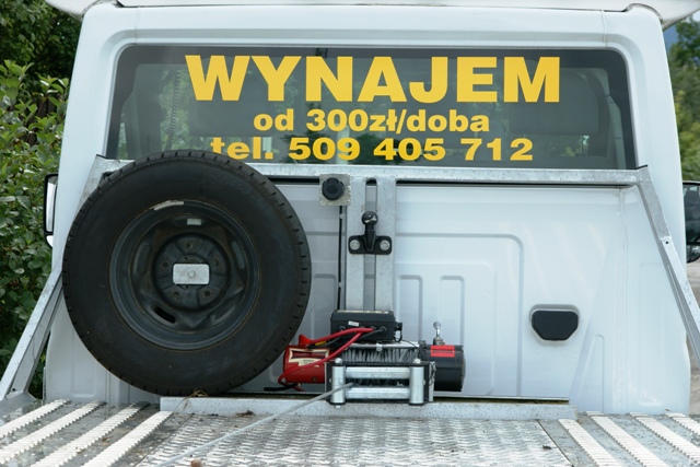 Wynajem auto lawety; lawety