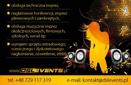 DSLevents.pl - Nagłośnienie, oświetlenie Wrocław
