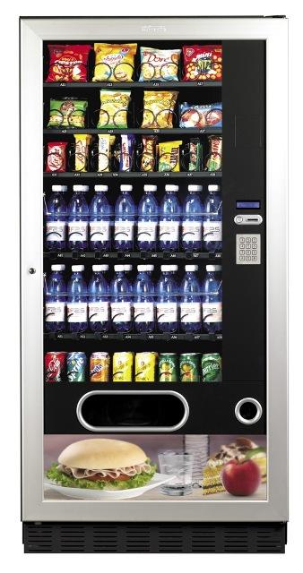 Automaty na słodycze, zimne i gorące napoje