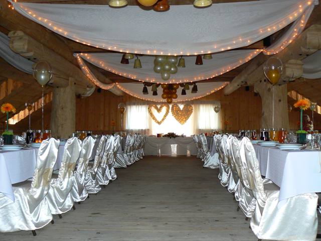 Dekoracje weselne sal