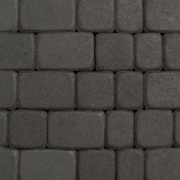 Kostka Sonata 6cm szara gładka