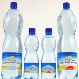 Woda źródlana Borucinianka 1,5l i 0,5l