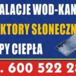 instalacje co, instalacje wod-kan, kolektory słoneczne, pompy ciepła