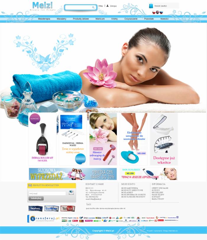 Sklep internetowy PrestaShop