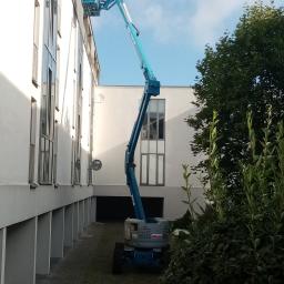 Prace na podnośniku koszowym - wysokościowe ( obróbki blacharskie, remont balkonów )
