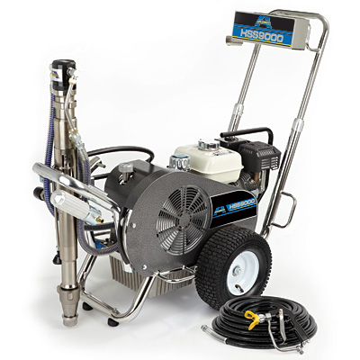 Malowanie i szpachlowanie agregatem Airlessco HSS 9000