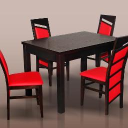 Zestaw stół i krzesła