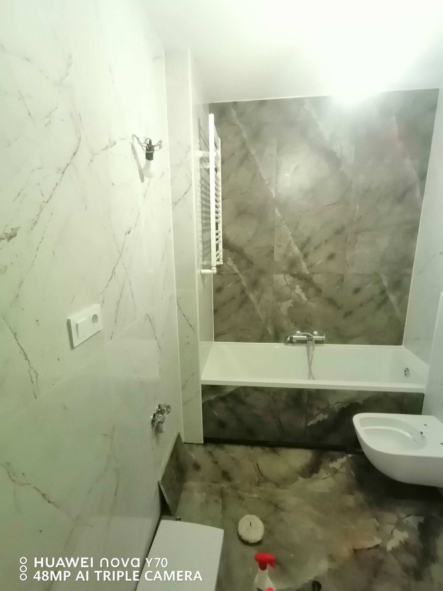 Łazienka , Świnoujście, gres 60x120 cm, 2024