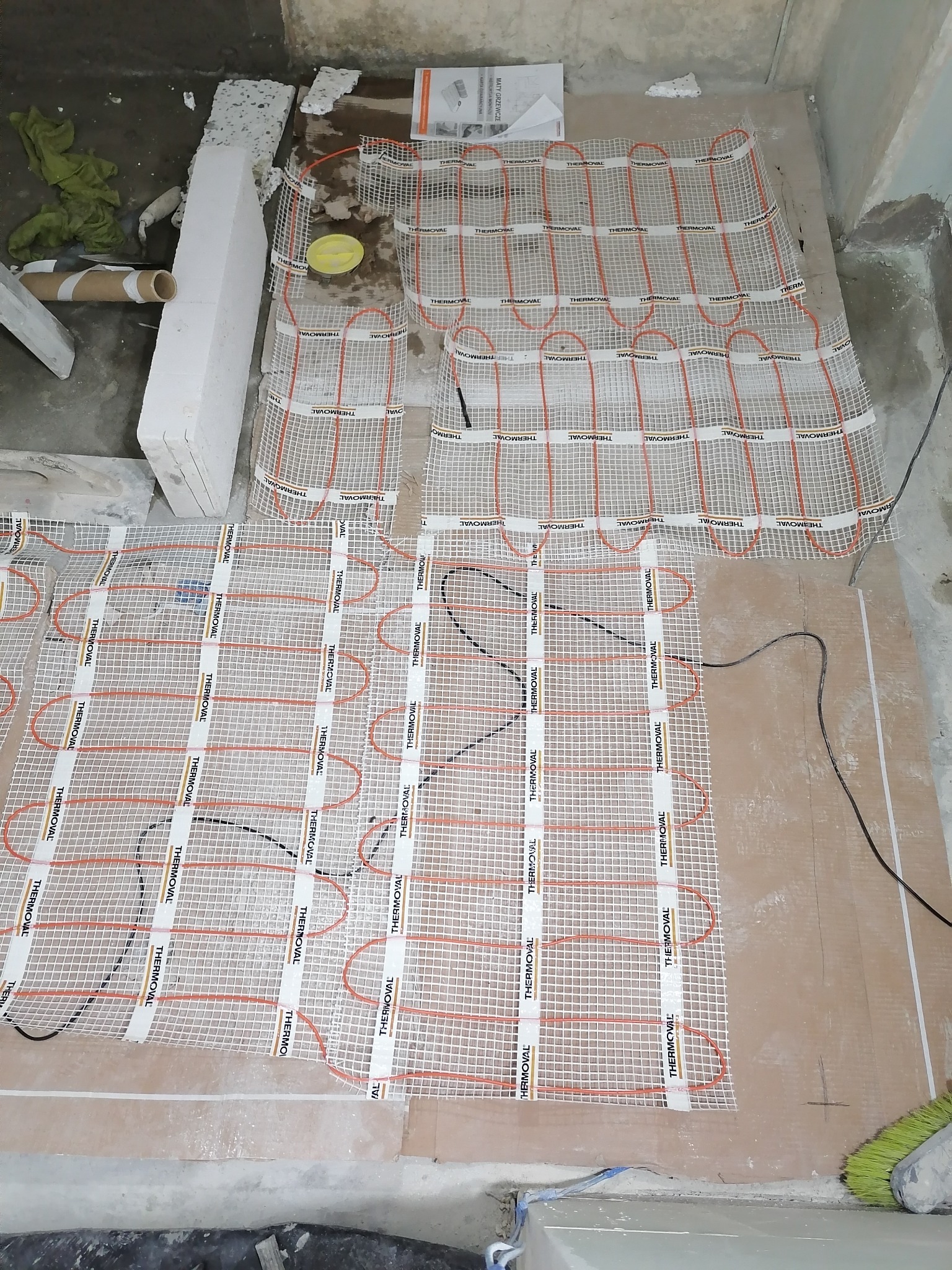 elektryczne ogrzewanie podłogowe w łazience (podpłytkowe) - Świnoujście