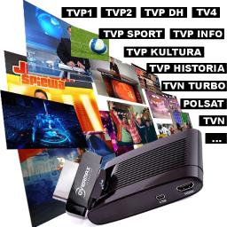Dekoder DVB-T MPEG-4 naziemnej telewizji cyfrowej