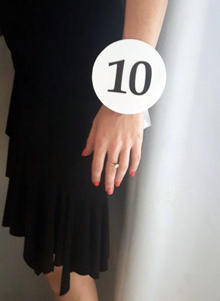 Numerki na rękę na konkurs Miss