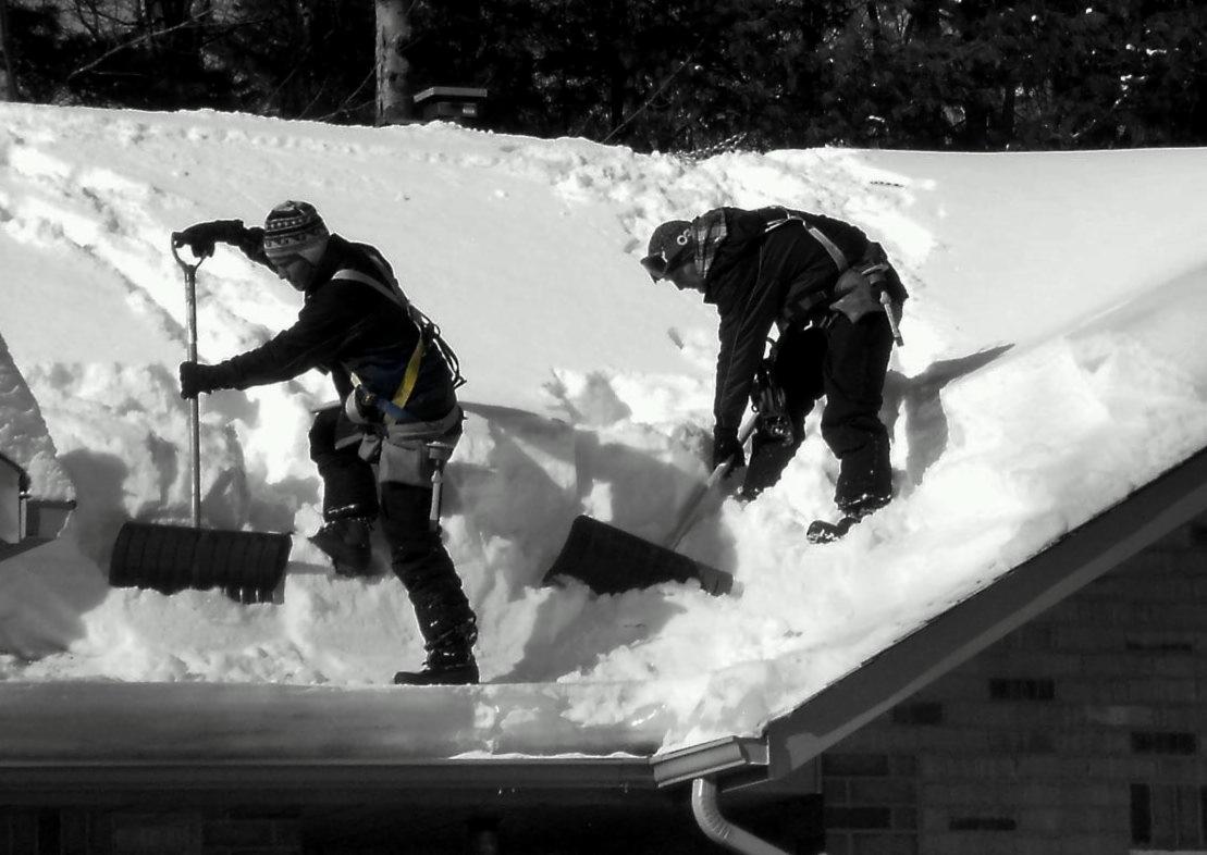 Odśnieżanie dachów