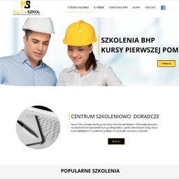 AGNIESZKA JEŻOWSKA - USŁUGI INFORMATYCZNE NET-MAR - Strona internetowa dla Centrum Szkoleniowo Doradczego