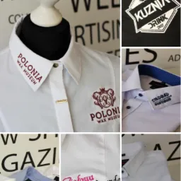 haft na koszulach