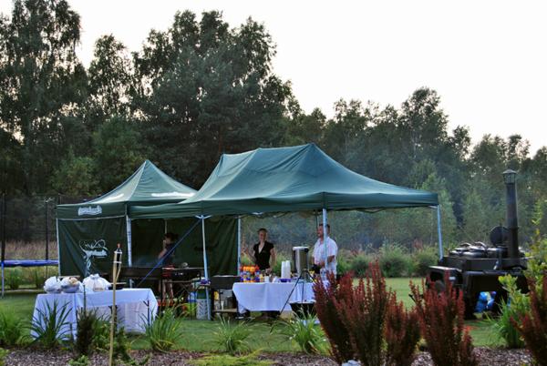 Grill podczas imprezy firmowej