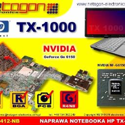 NAPRAWA LAPTOPA - HP TC1000, TX1000, TX2500