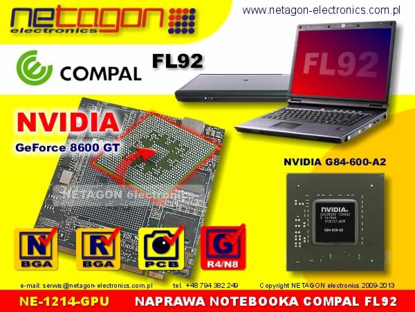 Naprawa Laptopa - Compal Fl92