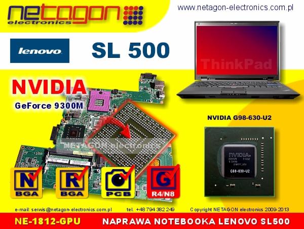 Naprawa Laptopa - Lenovo T61 R61 , Lenovo Sl500, Ibm Tp T42