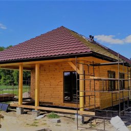 projekt Pogodny drewniany - okolice Kozienic