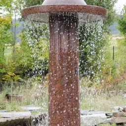 Fontanna z granitu - kula granitowa od 90cm do 220 cm średnicy