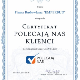 Firma Budowlana "EMPERBUD" - Kładzenie Gładzi Łososina Dolna