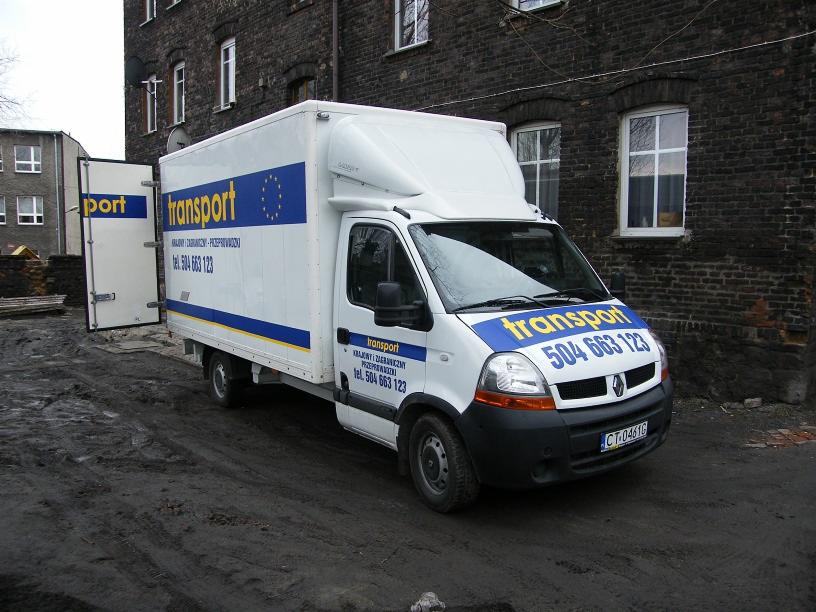 Transport w zabudowie kontenerowej 20m3