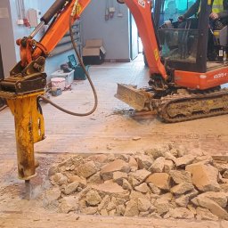 Niwelacja terenu Mogilany 2