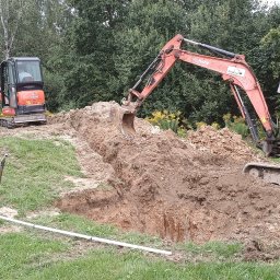 Niwelacja terenu Mogilany 3