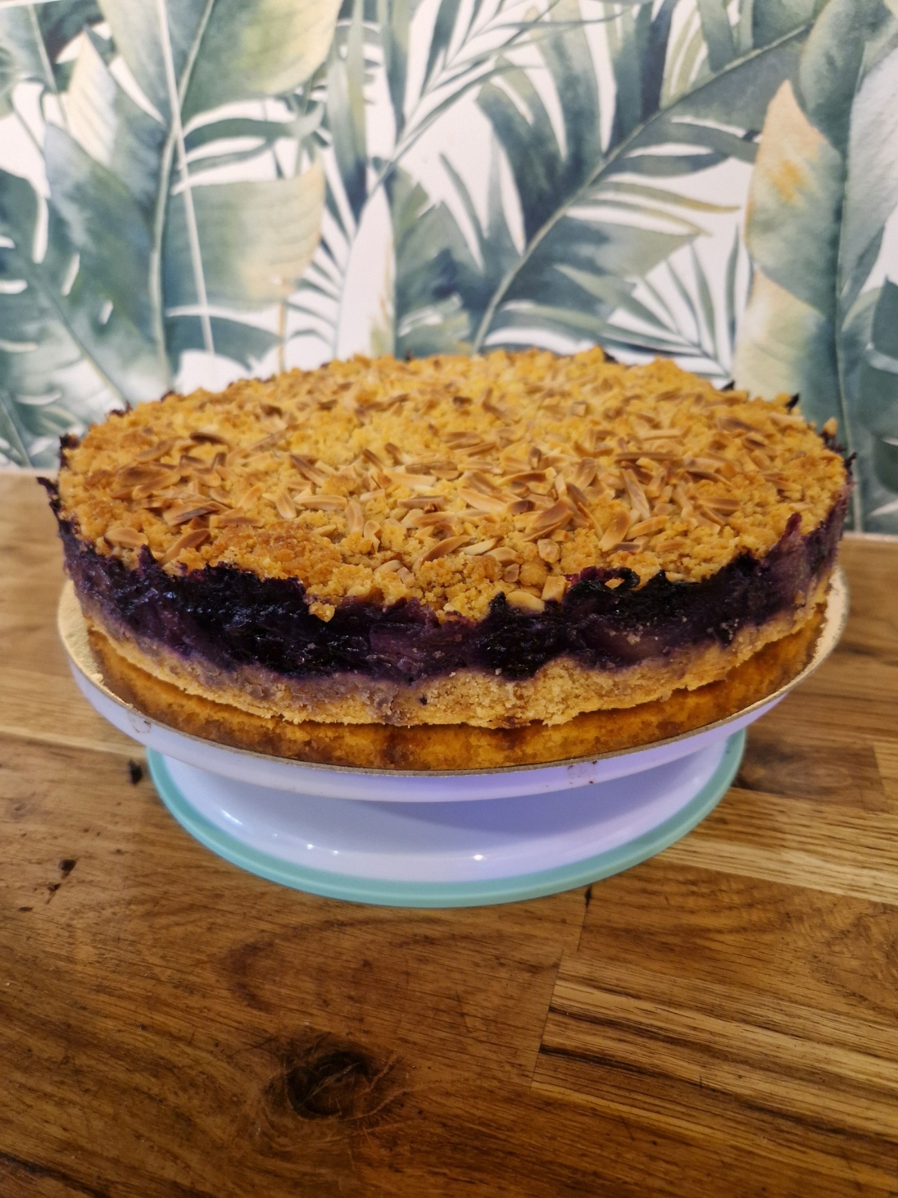 Szarlotka ze śliwkami