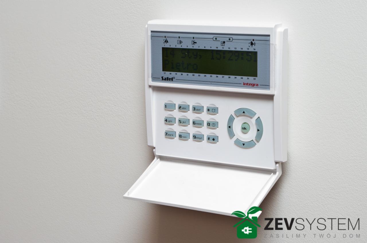 System alarmowy Satel Integra wraz z montażem
