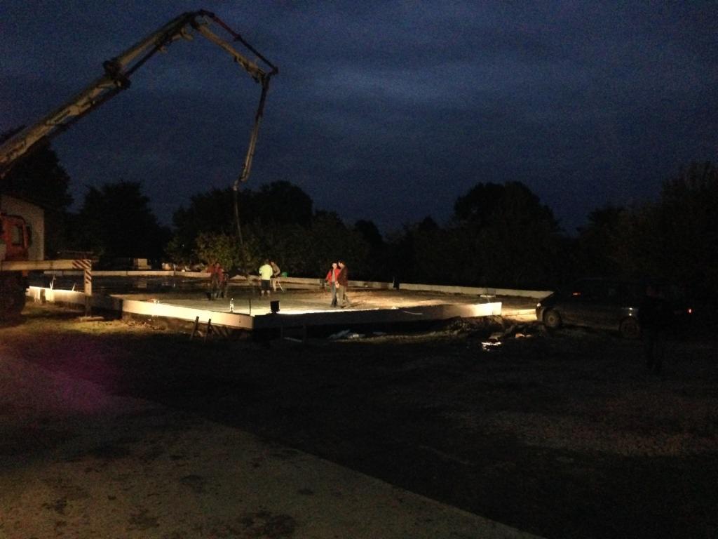 Płyty, fundamentu, ściany żelbetowe. Zbrojenia, Ciesielstwo