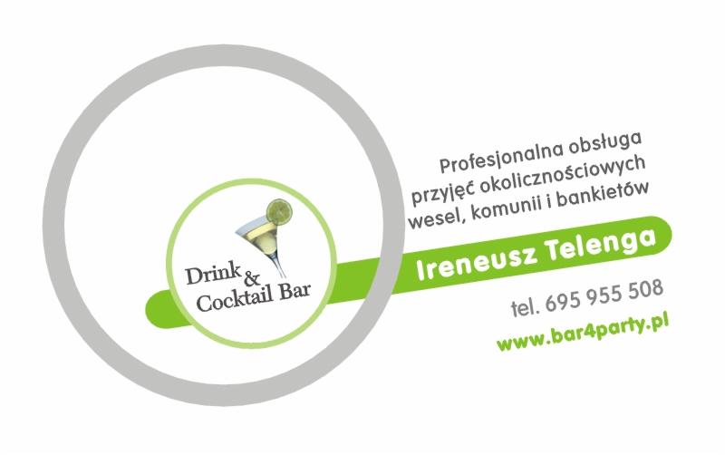 barman kłobuck, drink bar, ślub i wesele