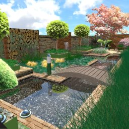projekty ogrodów 3D