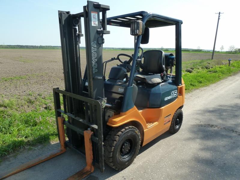 Toyota 7FG15 3162 Motogodziny