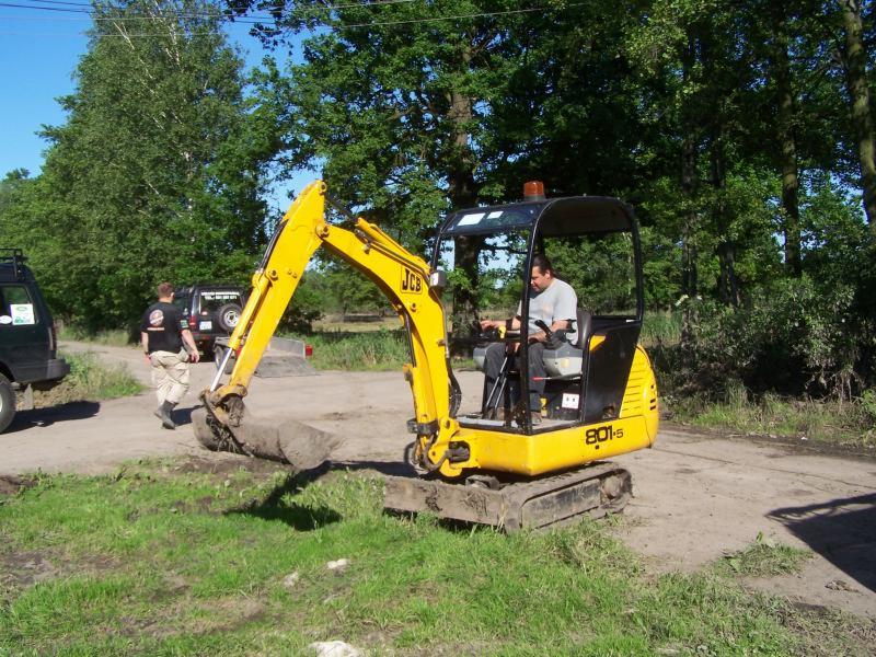 Usługa minikoparką