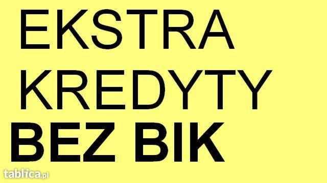 Pożyczka bez Bik do 10 Tyś!