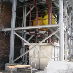 Projekt wykonawczy przebudowy konstr. stalowej