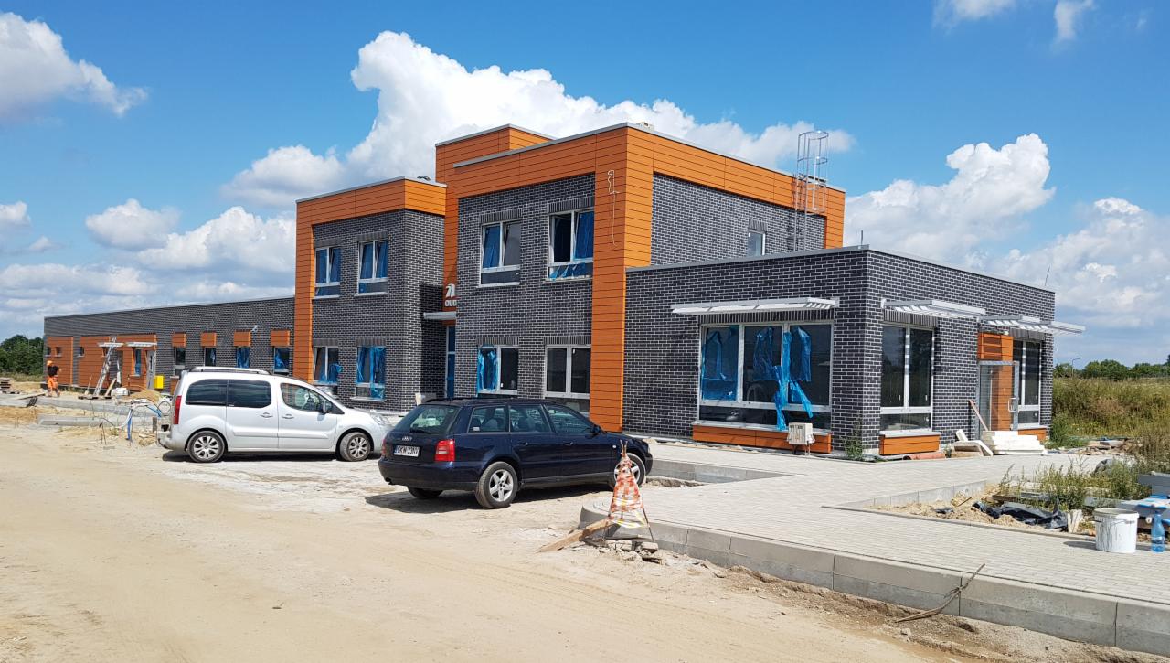 Montaż elewacji wentylowanej GDDKiA Nowogard