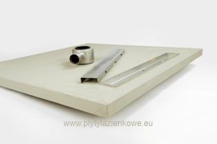 Brodziki posadzkowe podpłytkowe