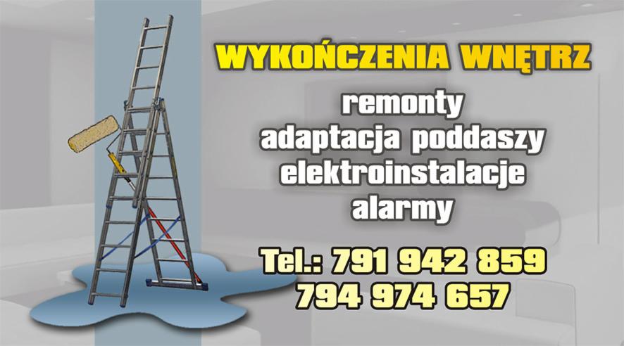 Firma ''KING-DOM'' oferuje Państwu wykonanie prac remontowo budowlanych na terenie Łodzi i okolic