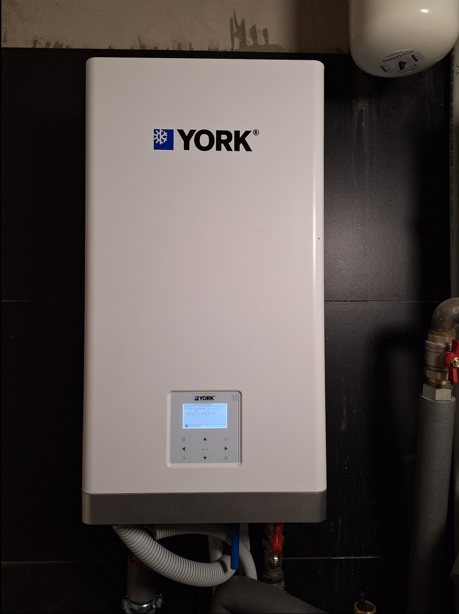 Pompa Ciepła York, typu split, moduł wewnętrzny