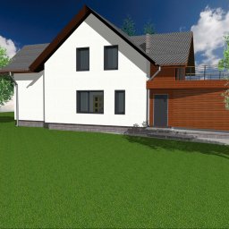AutorskaPracowniaArchitektury SZKOCNY & PARTNERZY - Świetna Adaptacja Projektu Do Działki Będzin