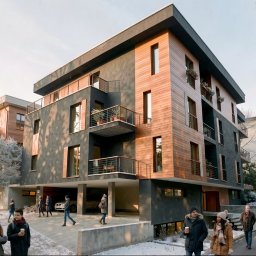 AutorskaPracowniaArchitektury SZKOCNY & PARTNERZY - Budynek wielorodzinny, koncepcja 2024