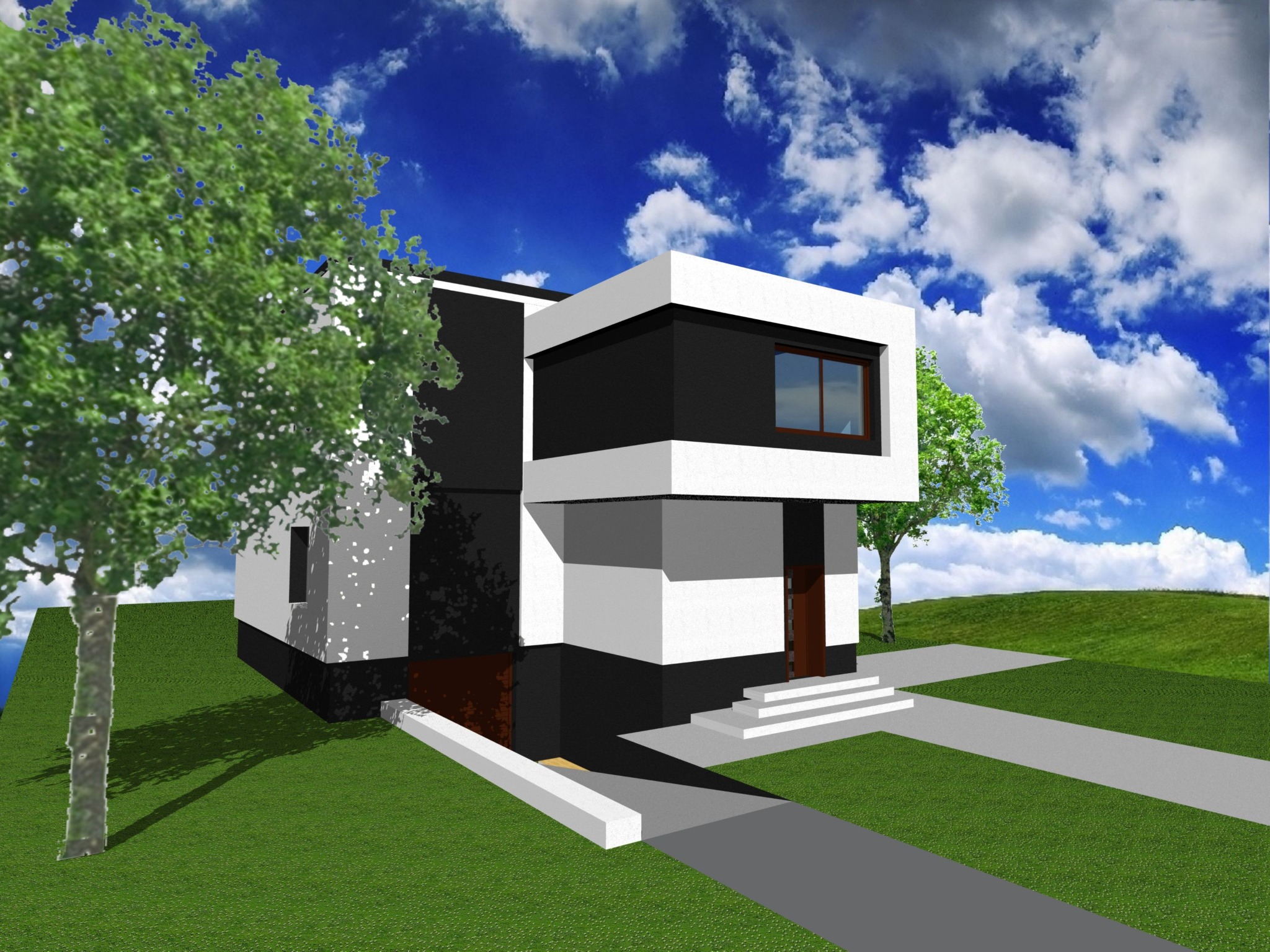 Siemianowice Śl. ul. Nałkowskiej - projekt.