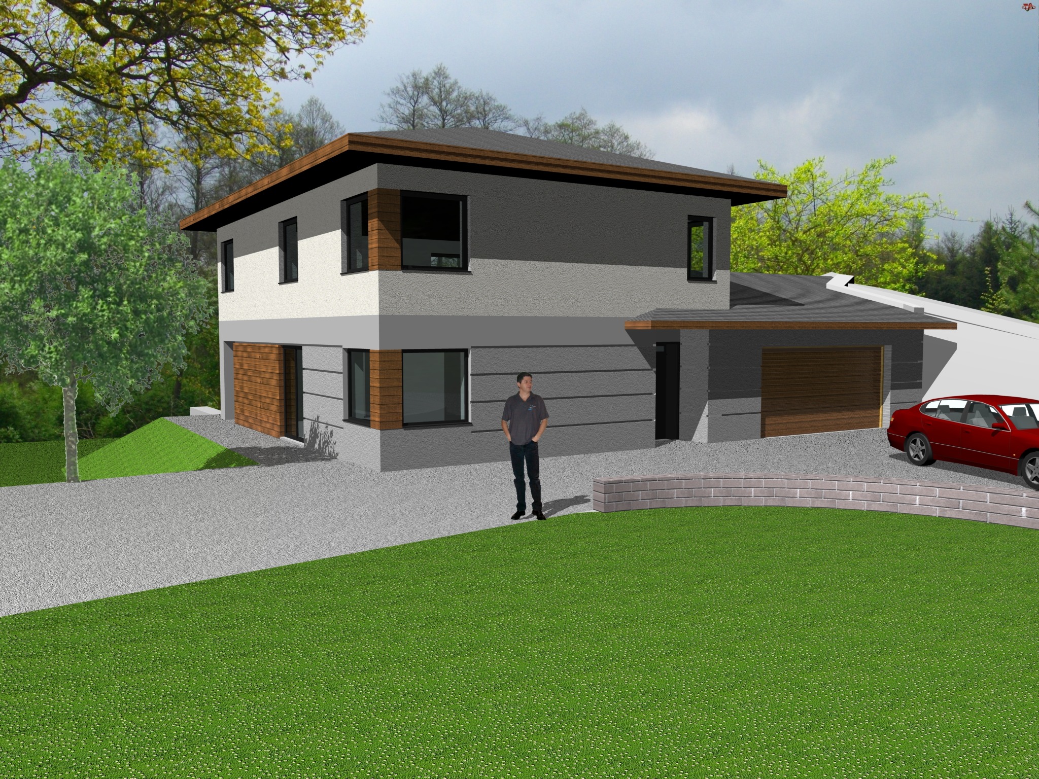 Będzin ul. Rutki Laskier - projekt.