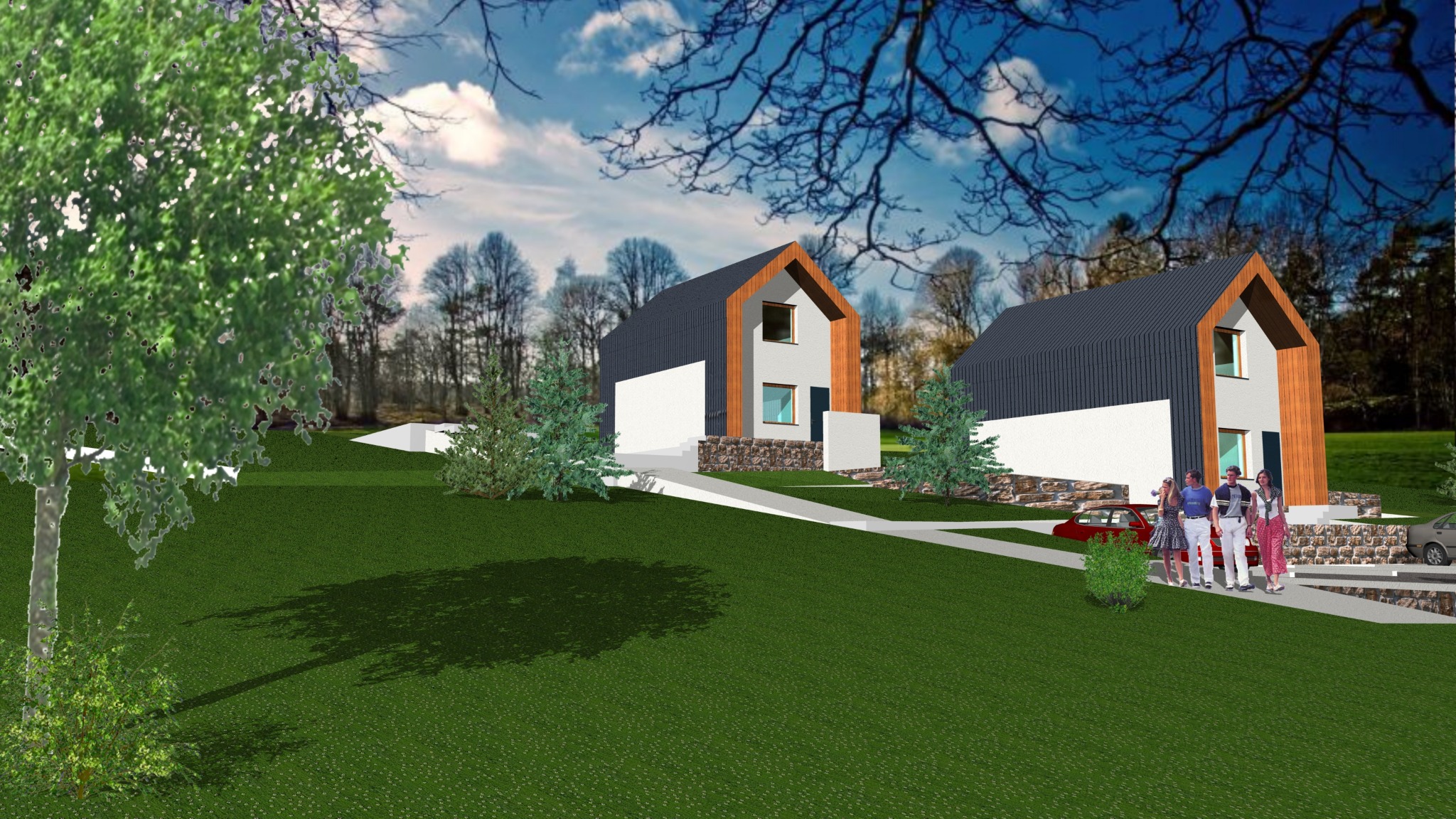 Istebna zabudowa jednorodzinna pozwolenie na budowę 2022r.