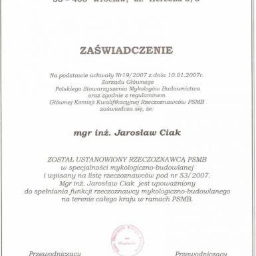 Firma Mykologiczno-Budowlana "Ciak" - Rewelacyjna Restauracja Zabytków Toruń