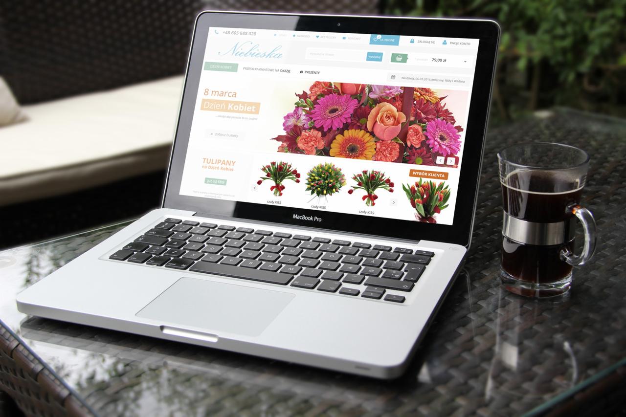 Niebieska - kwiaciarnia internetowa