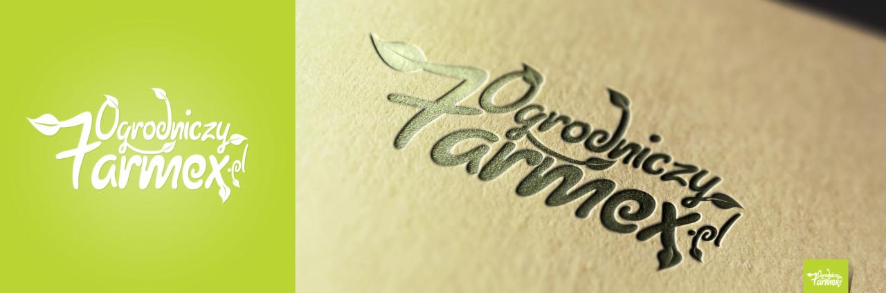Ogrodniczy Farmex - identyfikacja wizualna - logo