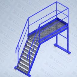 Projekt podestu roboczego ruchomego 